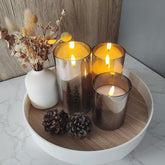Flameless Candles Set of 3